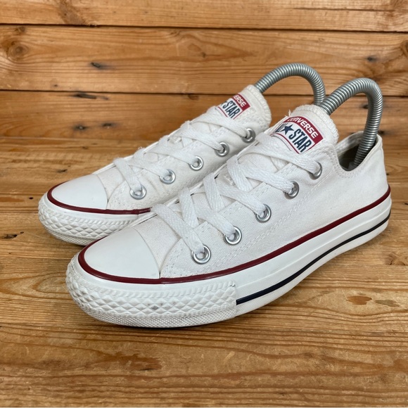 CONVERSE All Star Trainers Size UK 4 Womens White Canvas Lace Up Casual Shoes - Picture 5 of 13